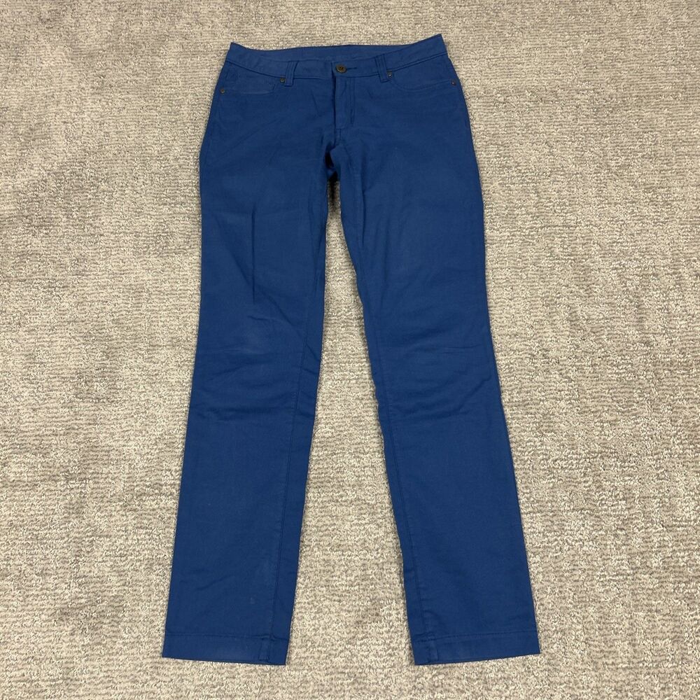 Black Diamond Pants Womens 2 Blue Cotton Outdoor Hiking Pockets